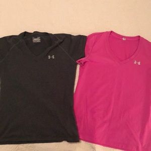 UA short sleeve shirts